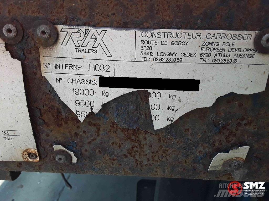 Trax Aanhangwagen Platformy / Przyczepy z otwieranymi burtami
