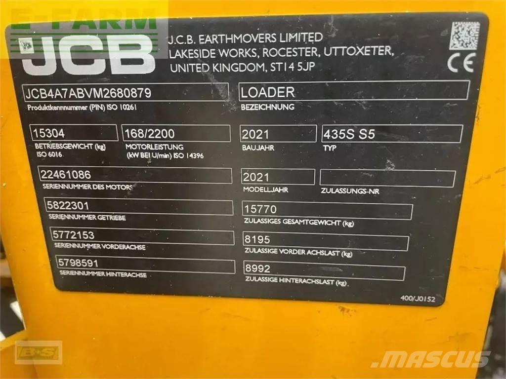 JCB 435s s5 Minikoparki