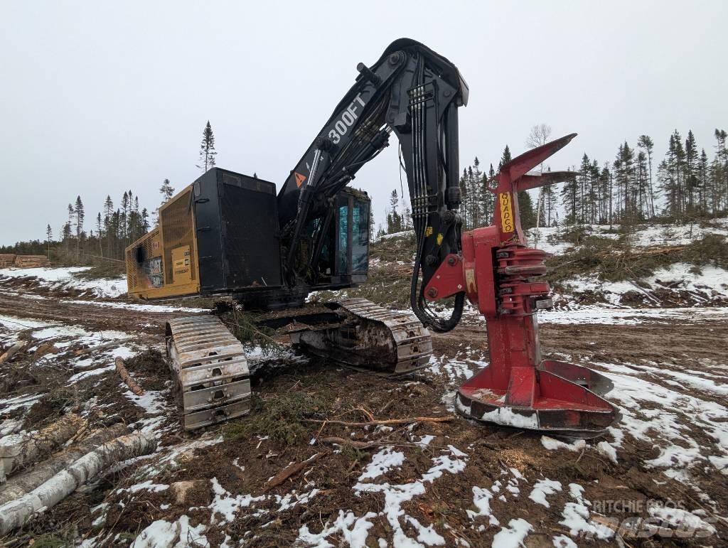 CAT 541 Harwestery gąsienicowe
