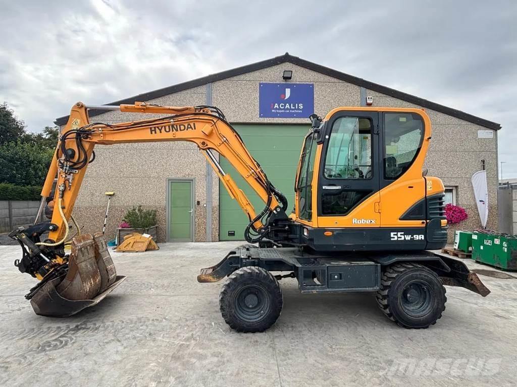 Hyundai R55W-9A Koparki kołowe