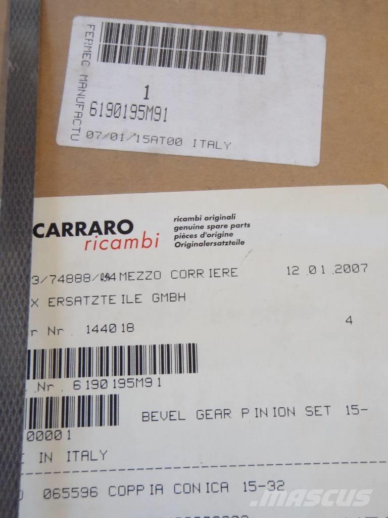 Carraro Baggerlader Przekładnie i skrzynie biegów