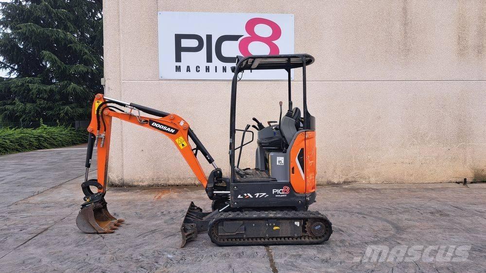 Doosan DX 17 Minikoparki