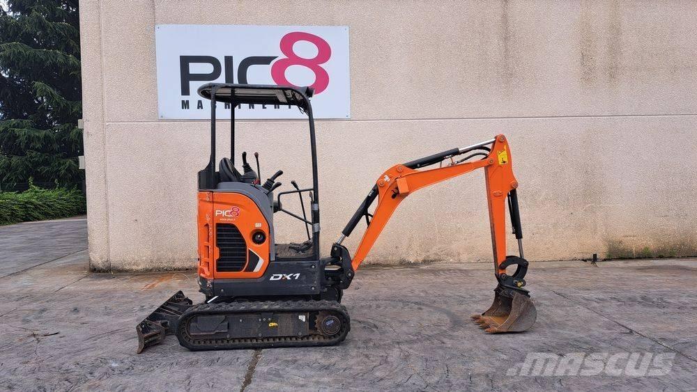 Doosan DX 17 Minikoparki
