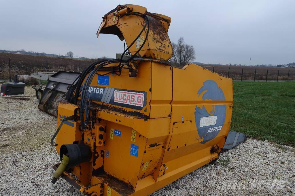 Lucas ścielarka Osprzęt do słomy