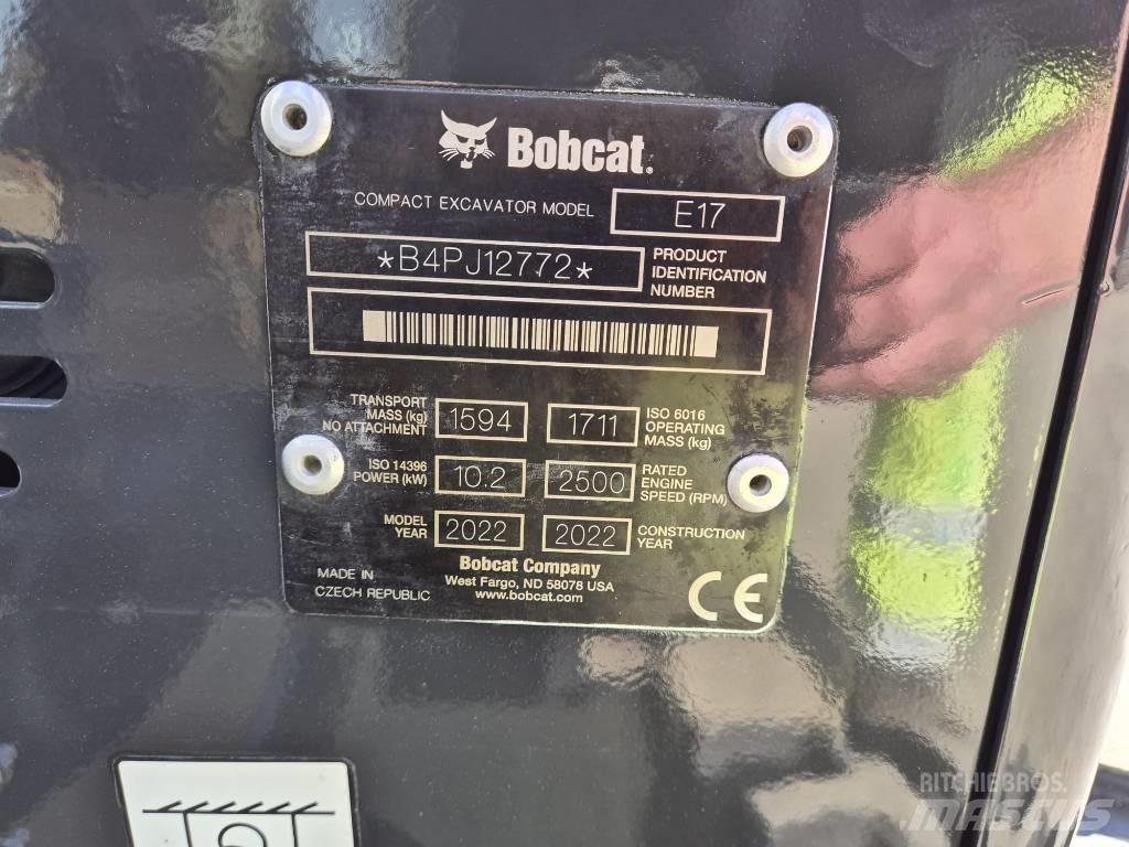 Bobcat E 17 Minikoparki