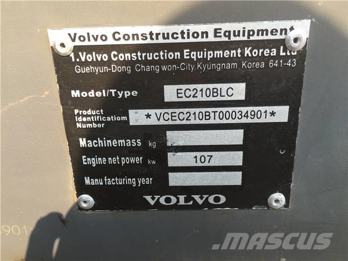 Volvo EC 210 B LC Koparki gąsienicowe