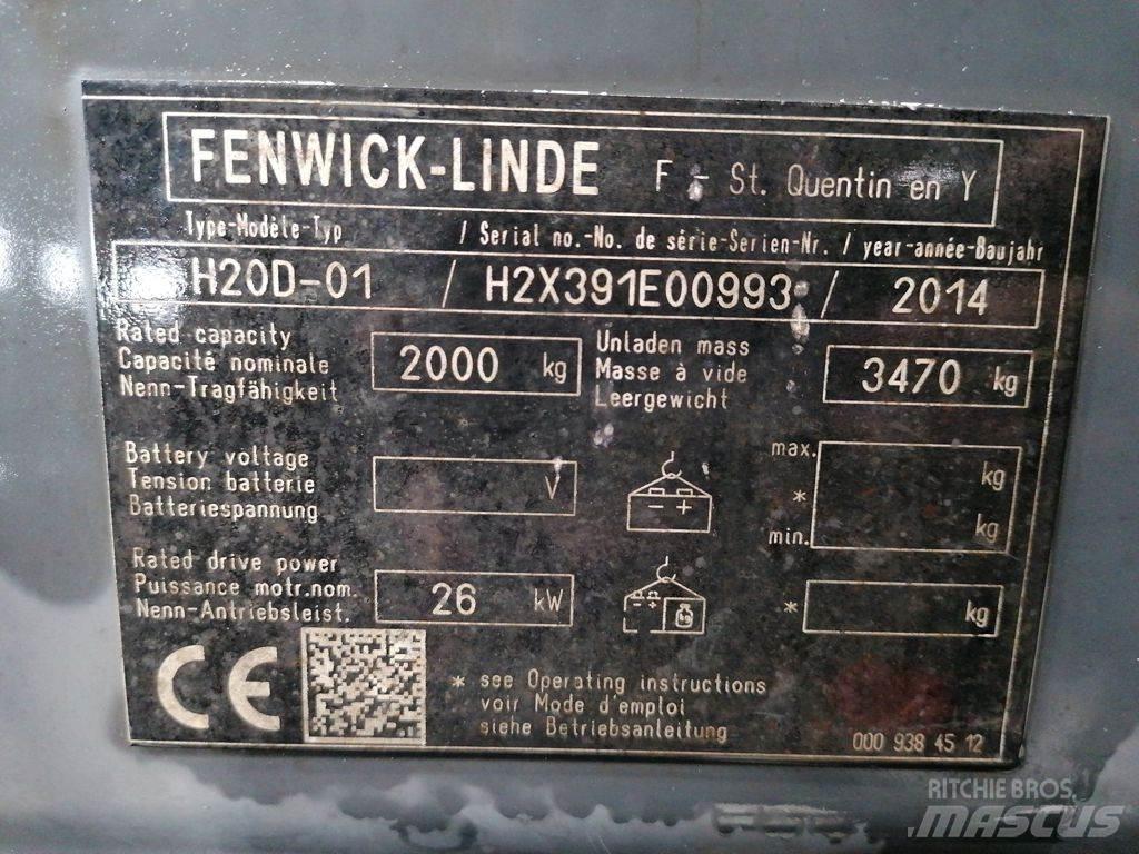 Linde H20D-01 Wózki Diesla