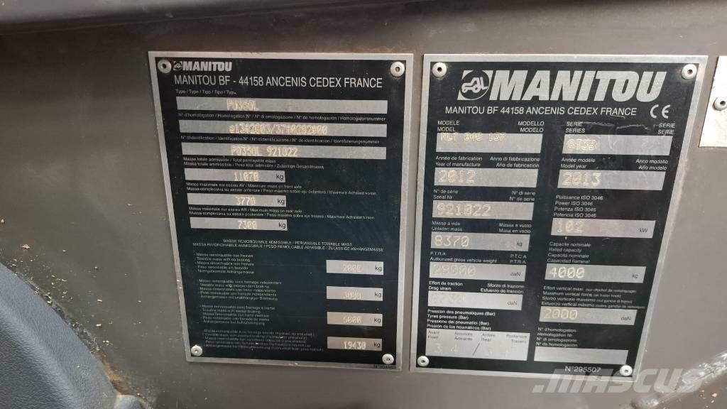 Manitou MLT 840-137 Ładowarki teleskopowe