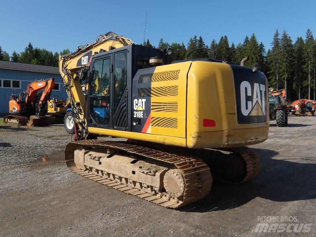 CAT 318 E L Koparki gąsienicowe