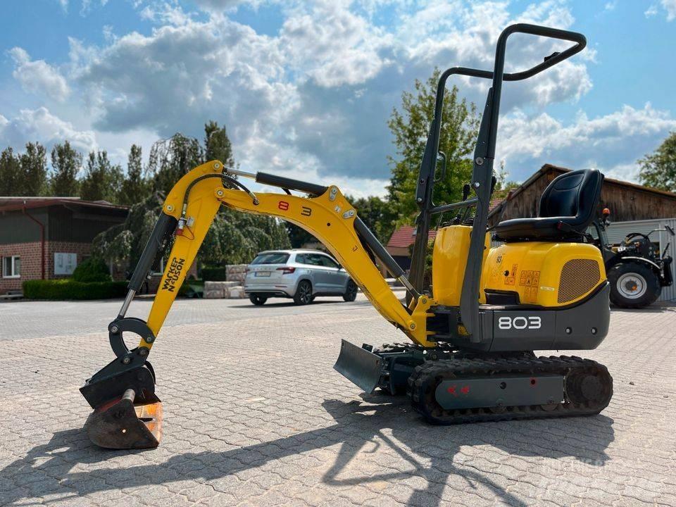 Wacker Neuson 803 Koparki gąsienicowe