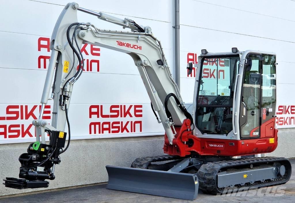 Takeuchi TB260 Minikoparki