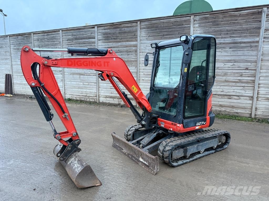 Kubota U 27-4 Minikoparki