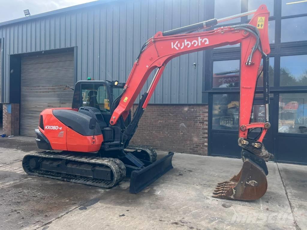 Kubota KX 080-4 Minikoparki