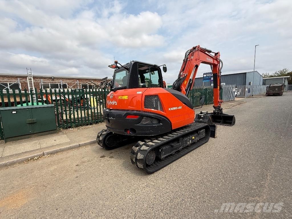 Kubota KX 080-4 Midikoparki  7t - 12t