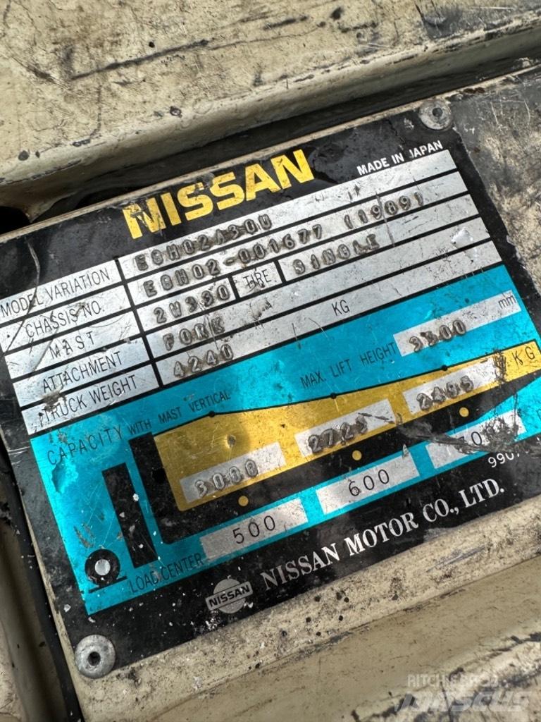 Nissan FD30 Wózki Diesla