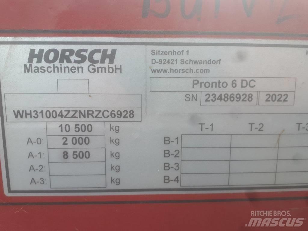 Horsch Pronto 6 DC Siewniki