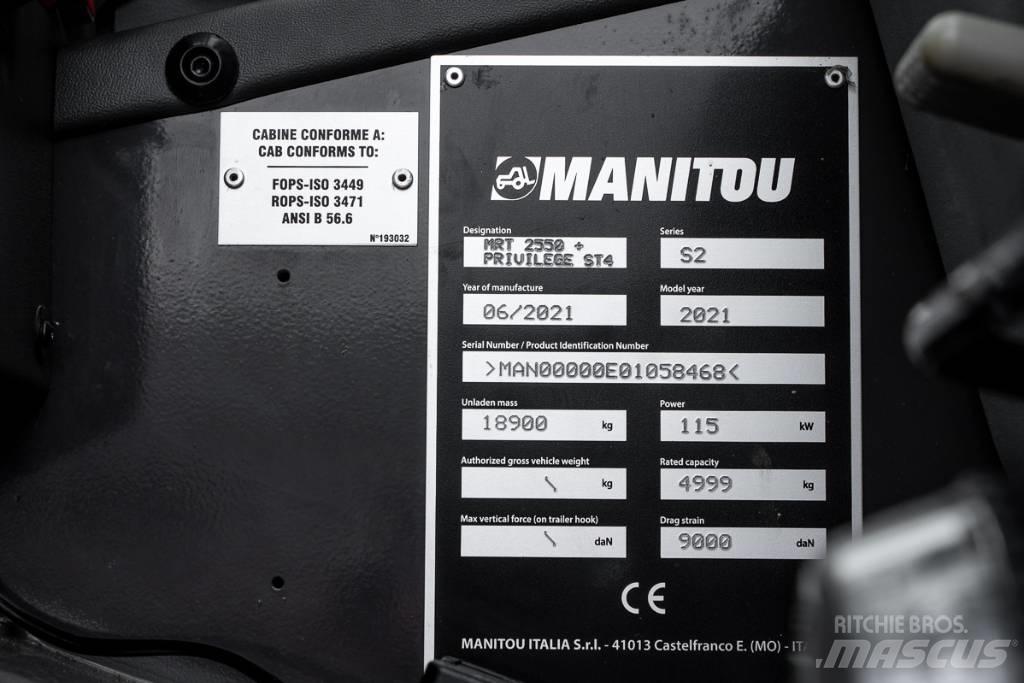 Manitou MRT 2550+ Ładowarki teleskopowe