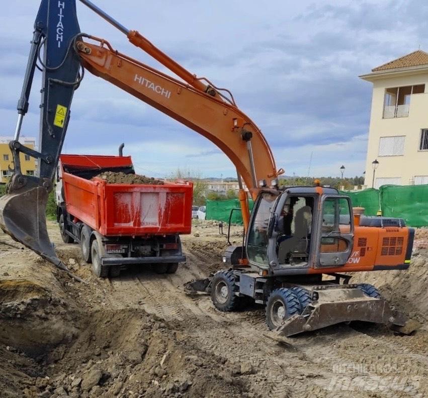 Hitachi ZX 210 W Koparki kołowe