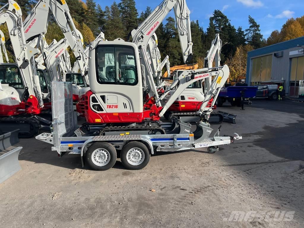 Takeuchi TB 216A Minikoparki