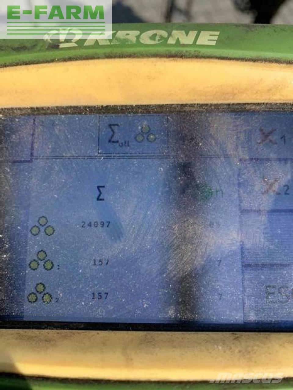 Krone v180 xc Prasy kostkujące