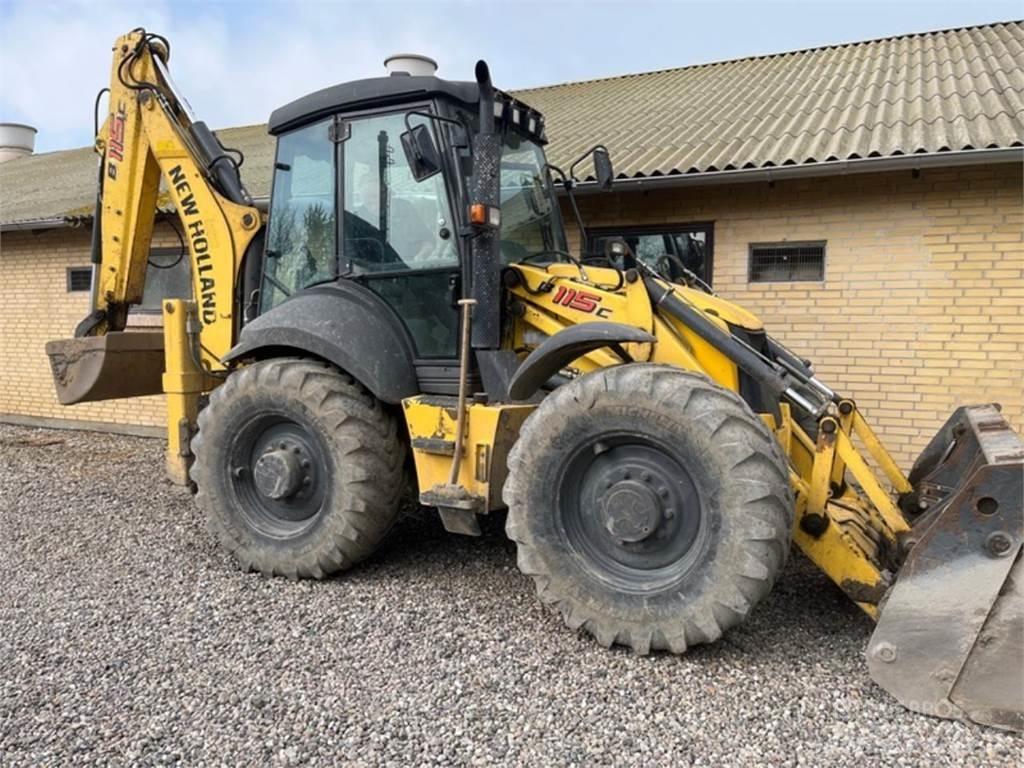 New Holland LB115 Koparko-ładowarki