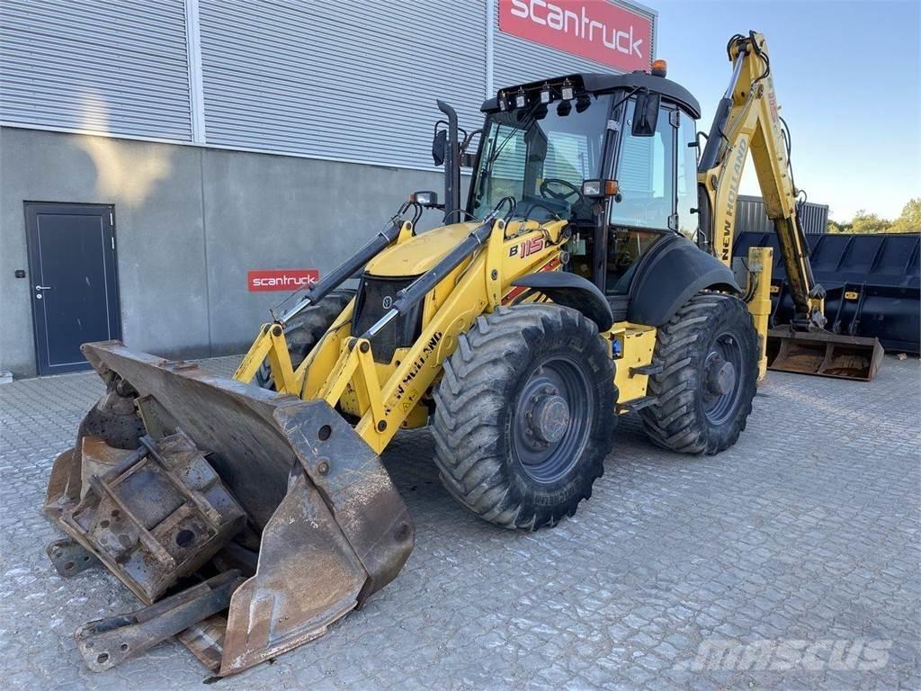 New Holland LB115 Koparko-ładowarki