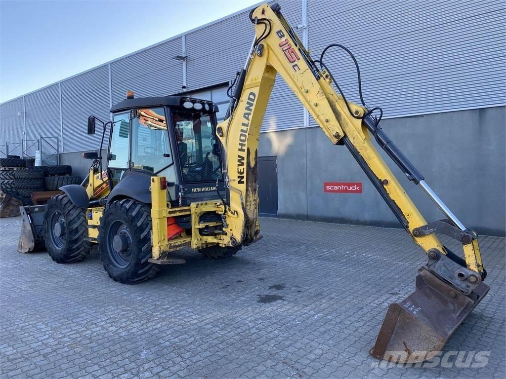New Holland LB115 Koparko-ładowarki