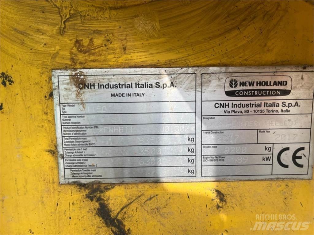 New Holland LB115 Koparko-ładowarki