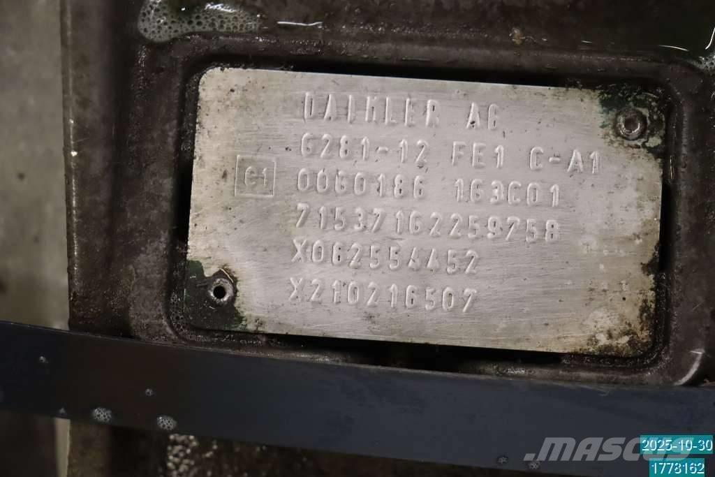 Mercedes-Benz actros Przekładnie i skrzynie biegów