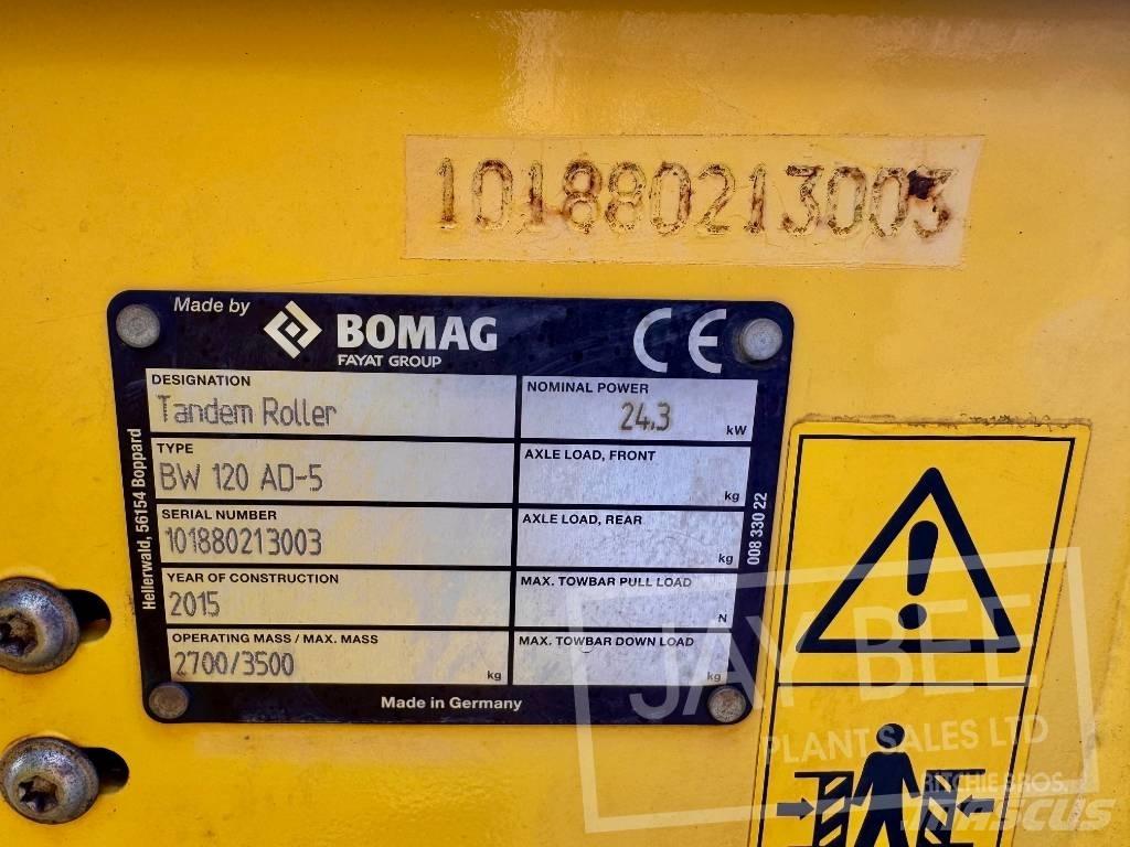 Bomag BW 120 AD-5 Walce dwubębnowe