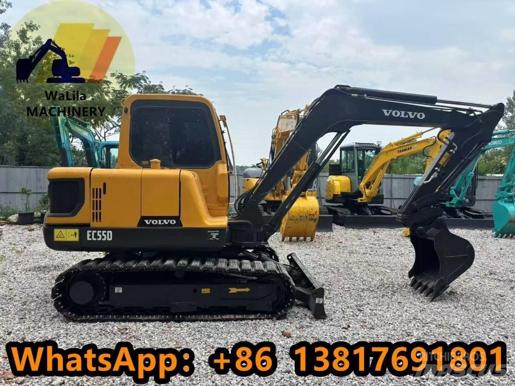 Volvo EC 55D Minikoparki