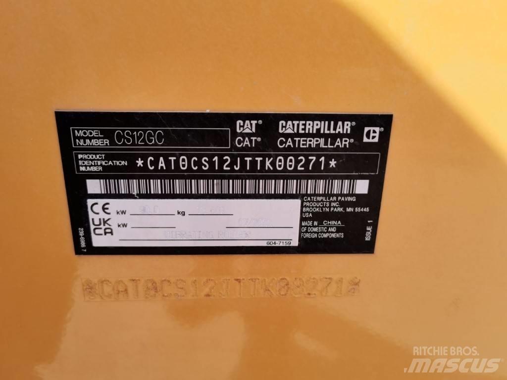 CAT CS 12 GC Walce jednobębnowe