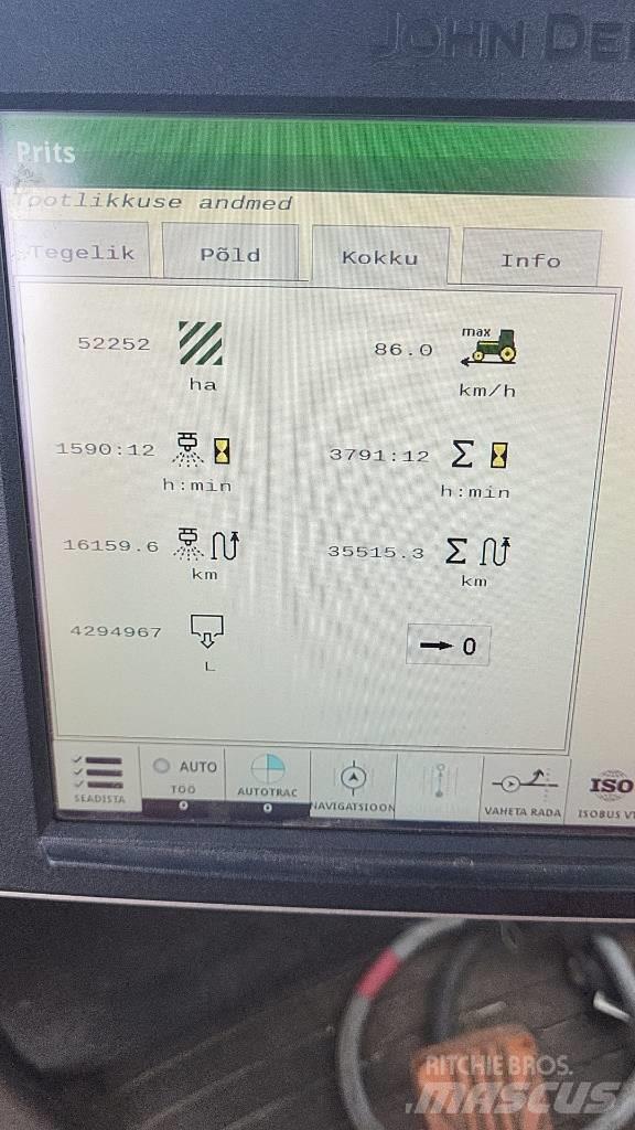 John Deere 962 i Opryskiwacze zaczepiane