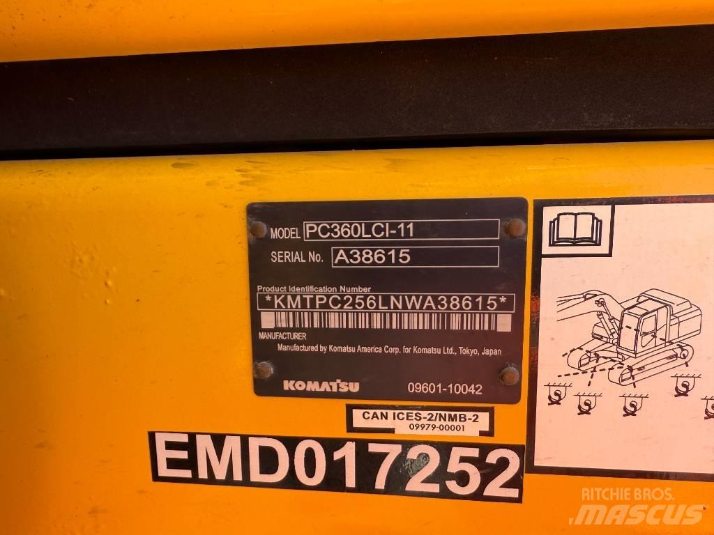 Komatsu PC360LCi-11 Koparki gąsienicowe