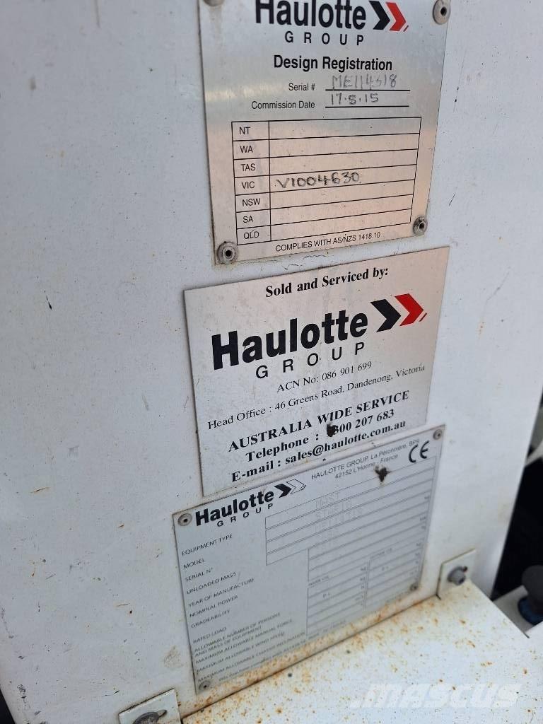 Haulotte Star 10 Kompaktowe samojezdne wysięgniki podnośnikowe