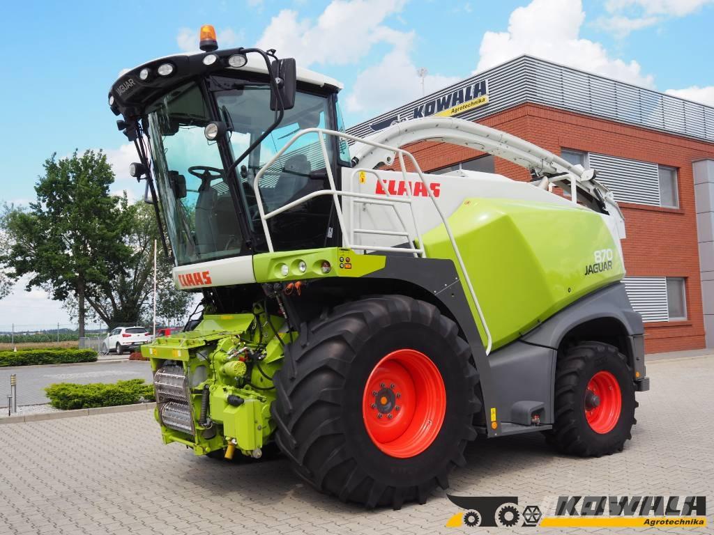 CLAAS Jaguar 870 Sieczkarnie samojezdne
