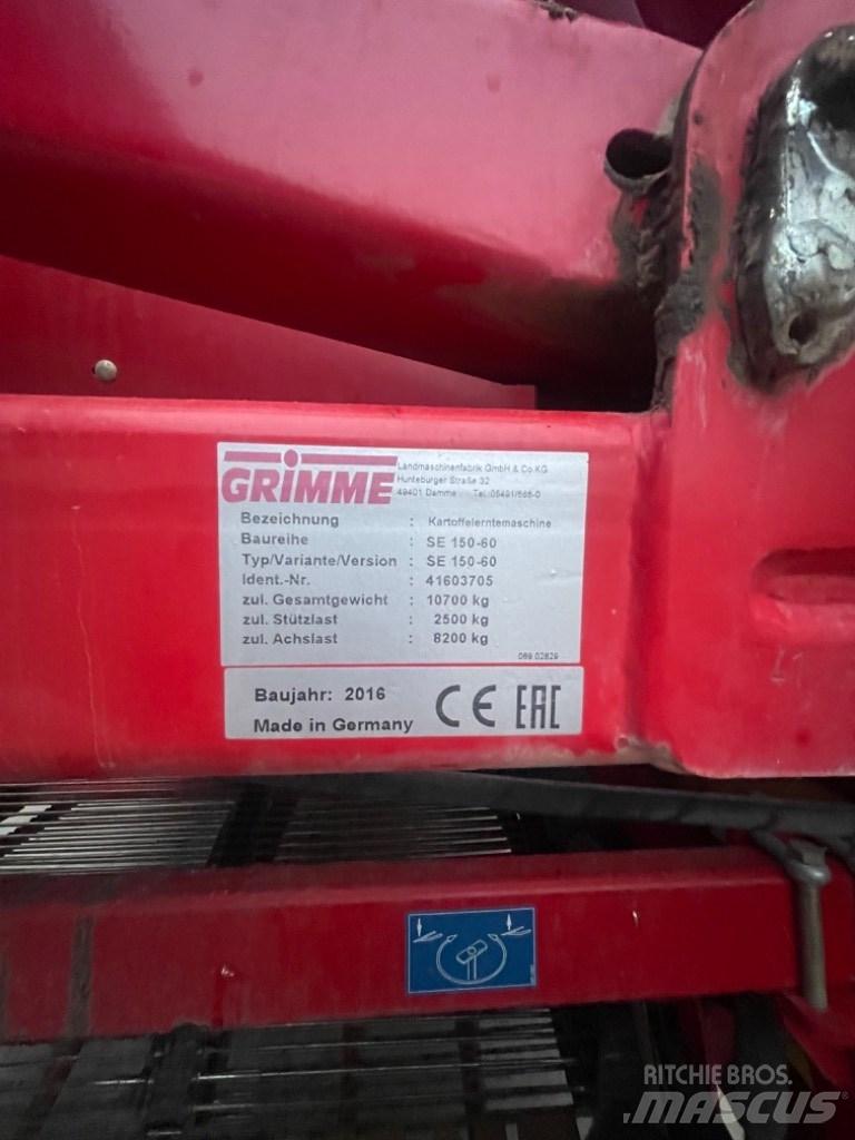Grimme SE 150-60 Kombajny ziemniaczane i kopaczki