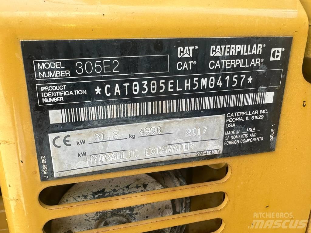 CAT 305 E CR Minikoparki