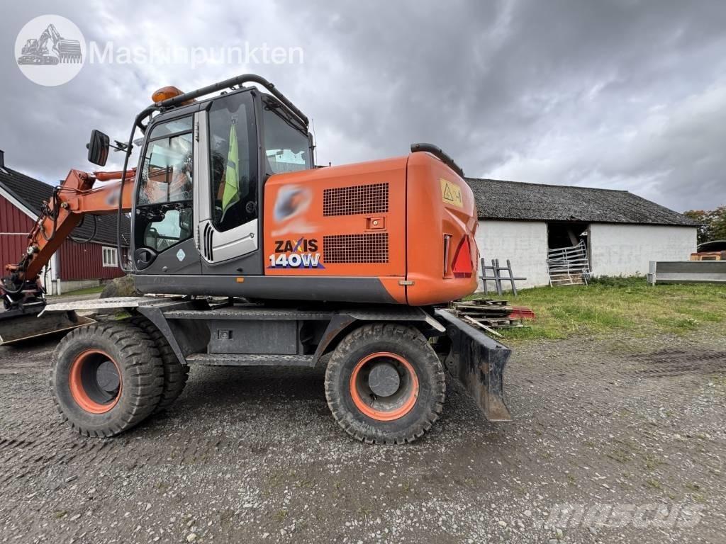 Hitachi ZX 140 W-3 Koparki kołowe