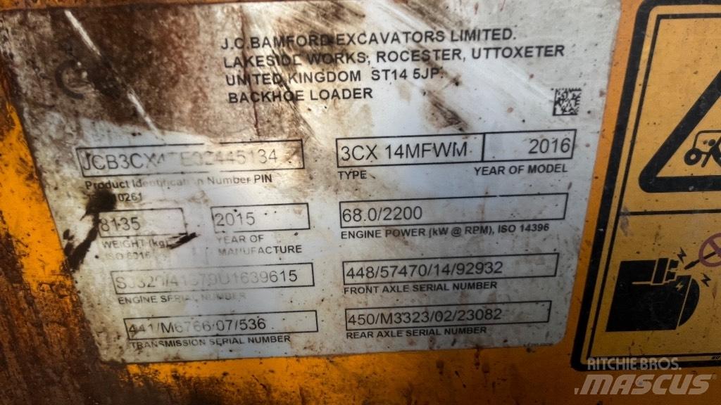 JCB 3 CX Koparko-ładowarki