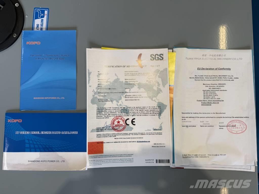 Ashita 110 kva Agregaty prądotwórcze Diesla