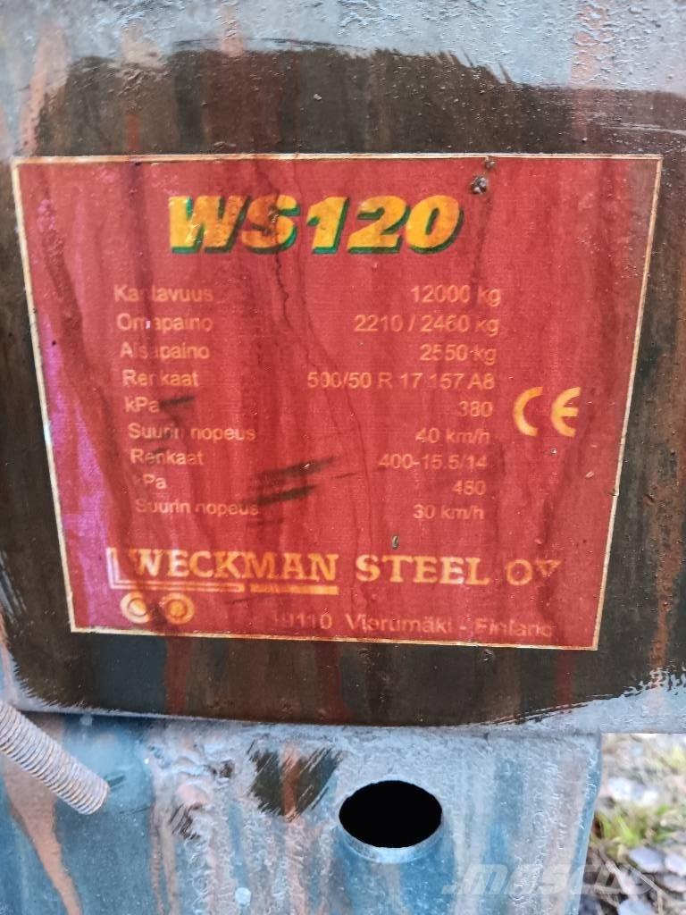 Tuhti WS 120 Przyczepy ogólnego zastosowania