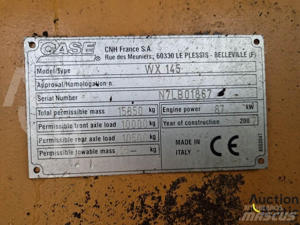 CASE WX 145 Koparki kołowe