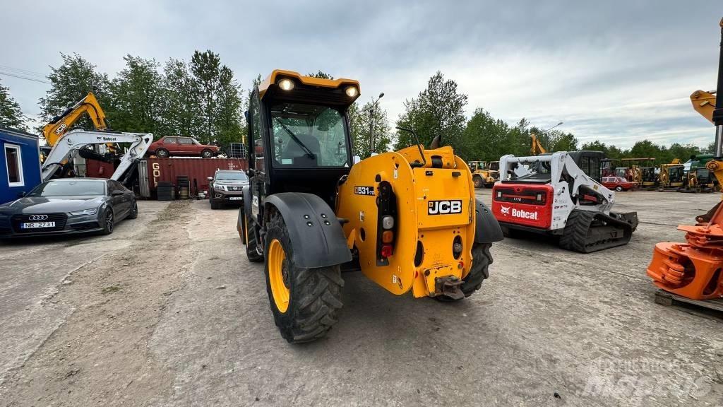 JCB 531-70 Teleskopowe ładowarki kołowe