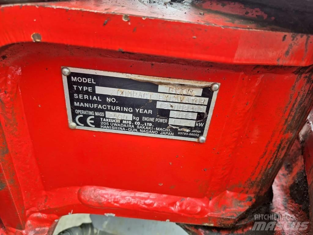 Takeuchi TB23R Minikoparki