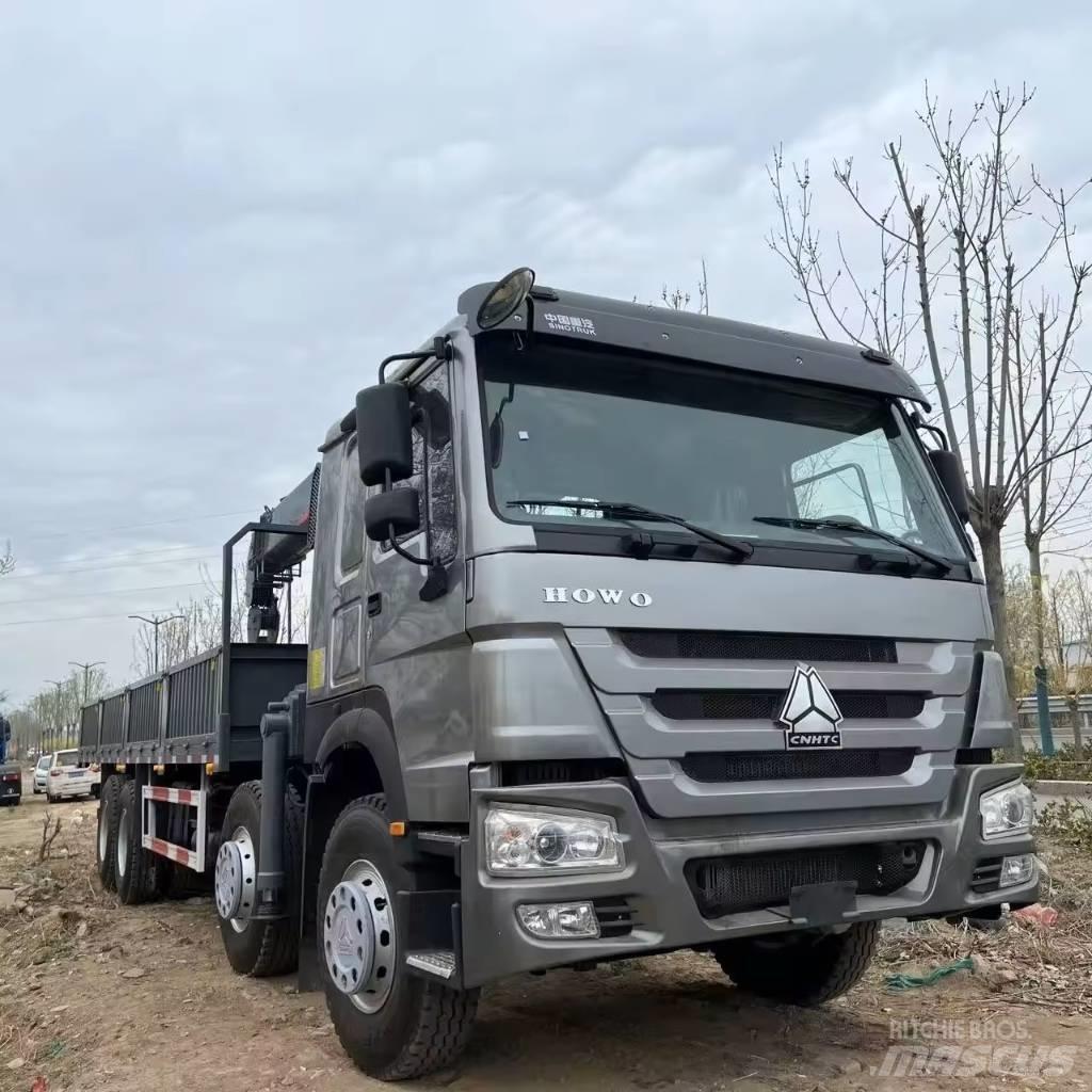 Howo 371 8x4 Żurawie samochodowe
