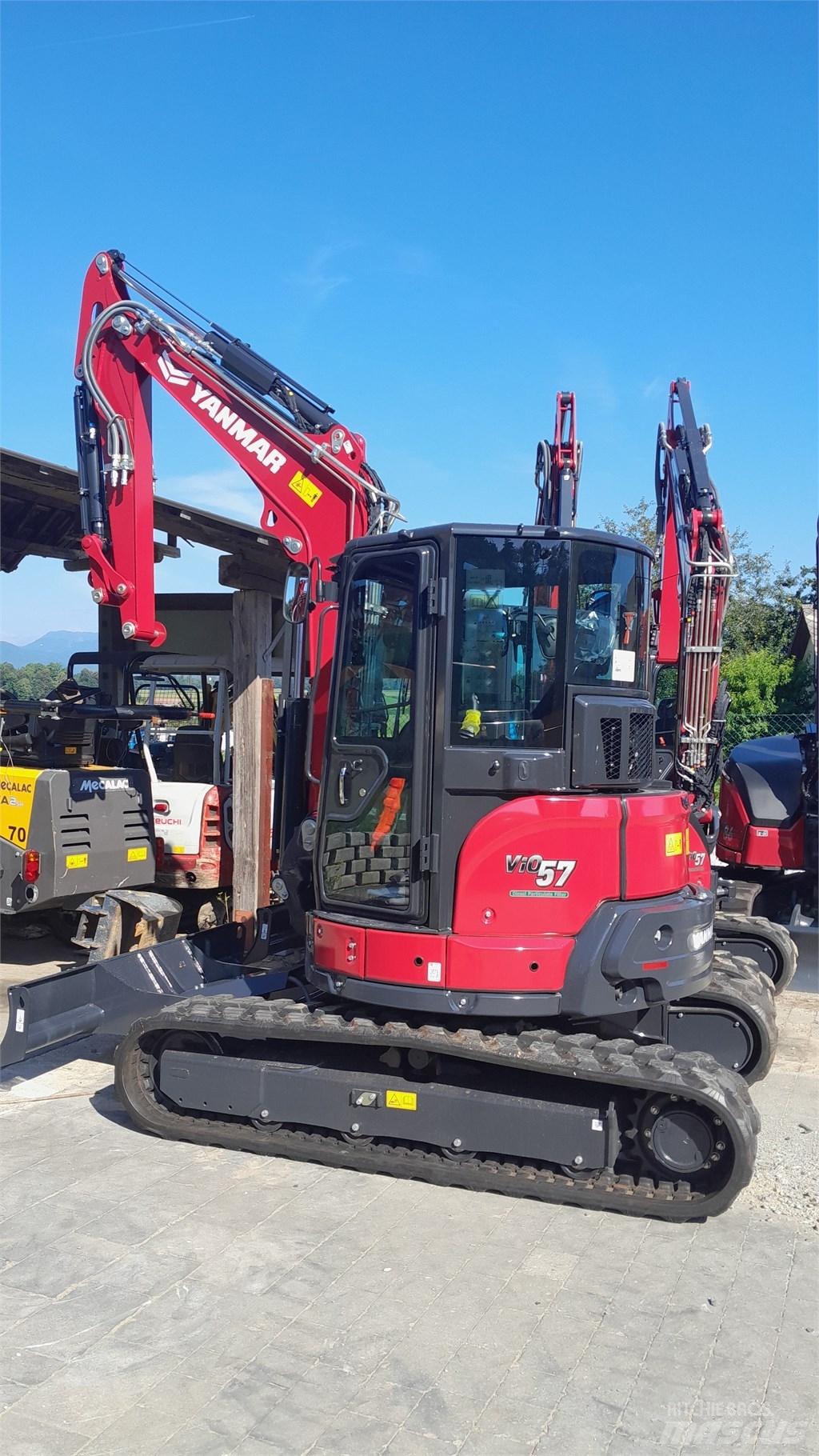 Yanmar VIO57-6B Minikoparki