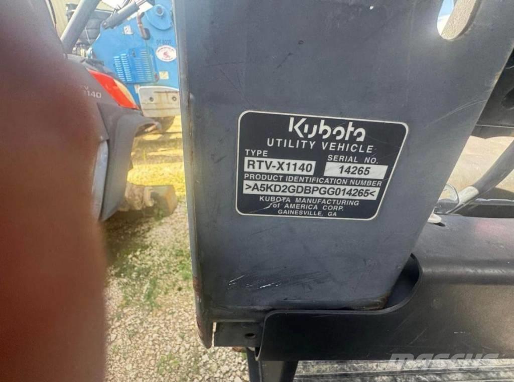 Kubota RTV-X 1140 Maszyny komunalne