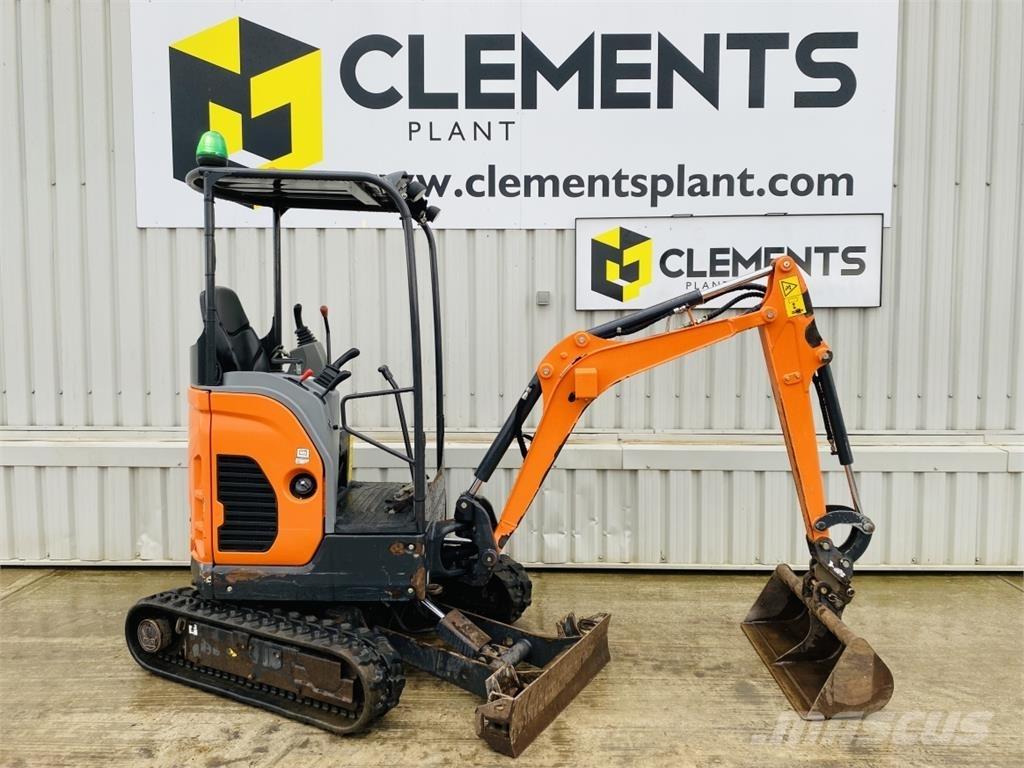 Doosan DX17Z Minikoparki