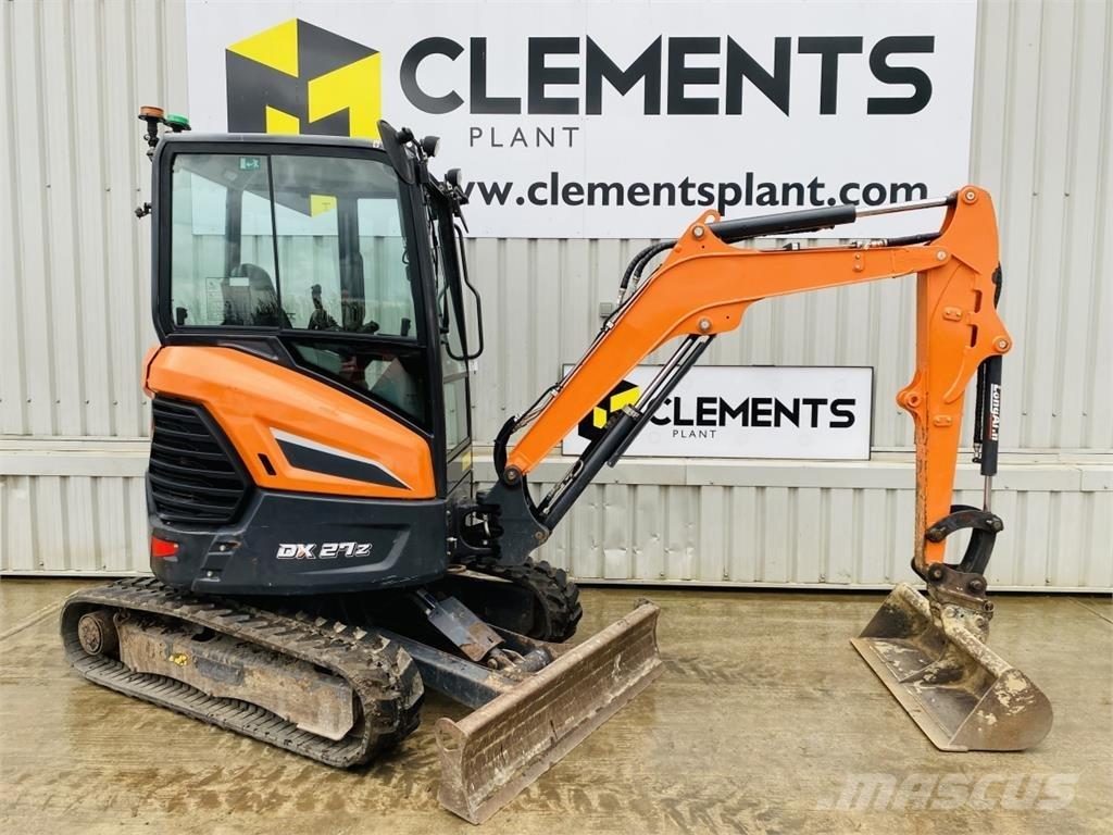 Doosan DX27Z Minikoparki